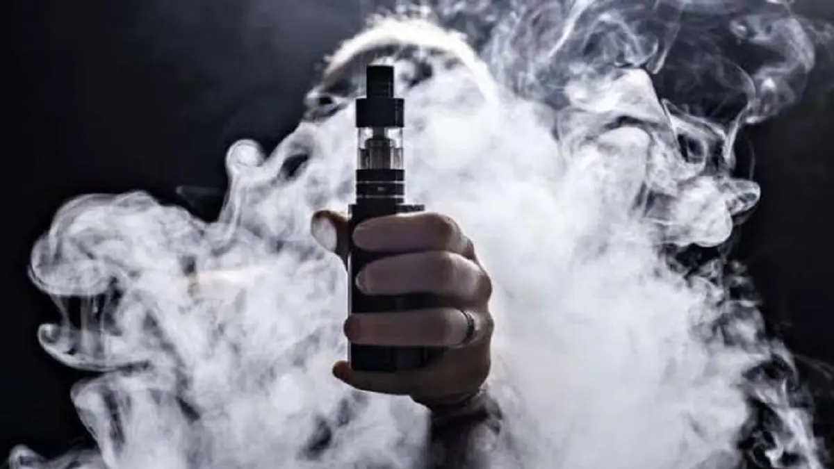  Ilustrasi vape atau rokok elektronik. 