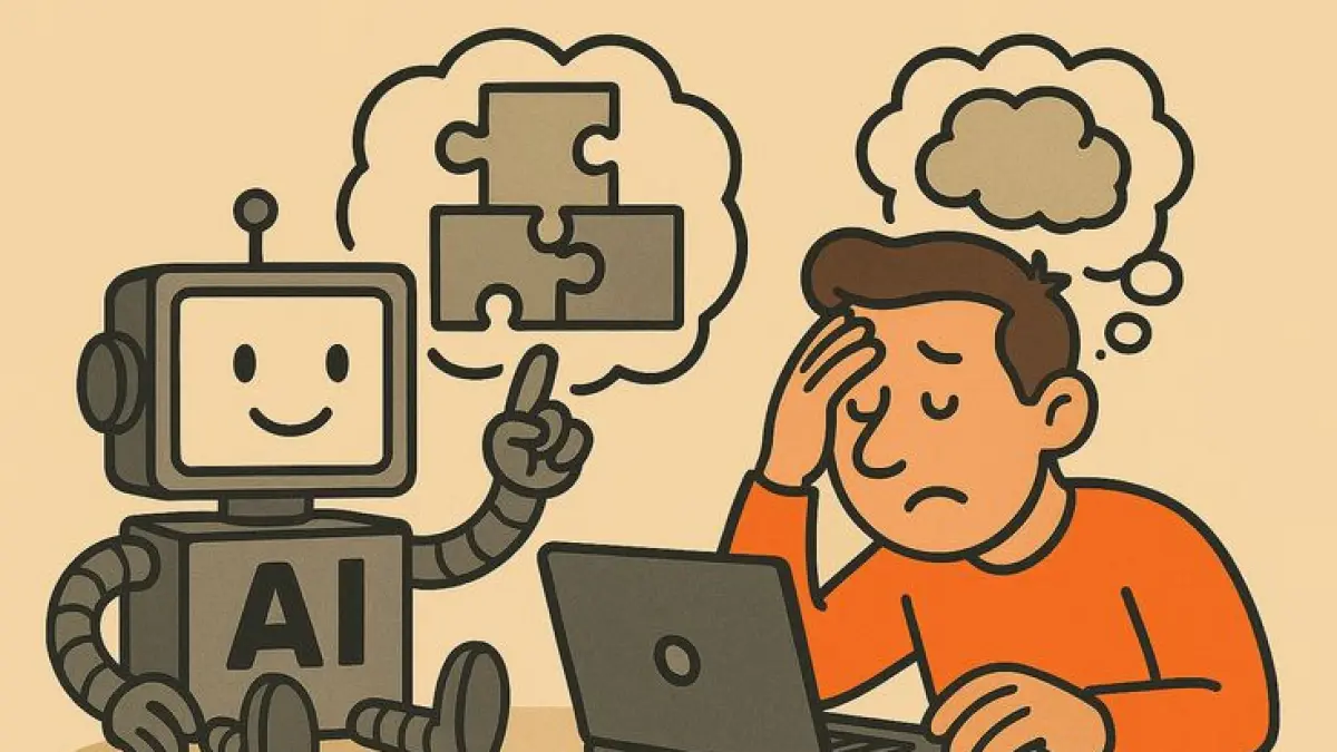 Ilustrasi ketergantungan AI