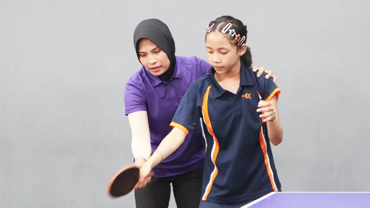 Putri Hasibuan, legenda tenis meja Tanah Air. (FOTO: Emilia Susanti/JPRK)