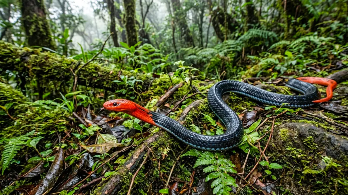 Ular weling gunung yang sangat berbisa