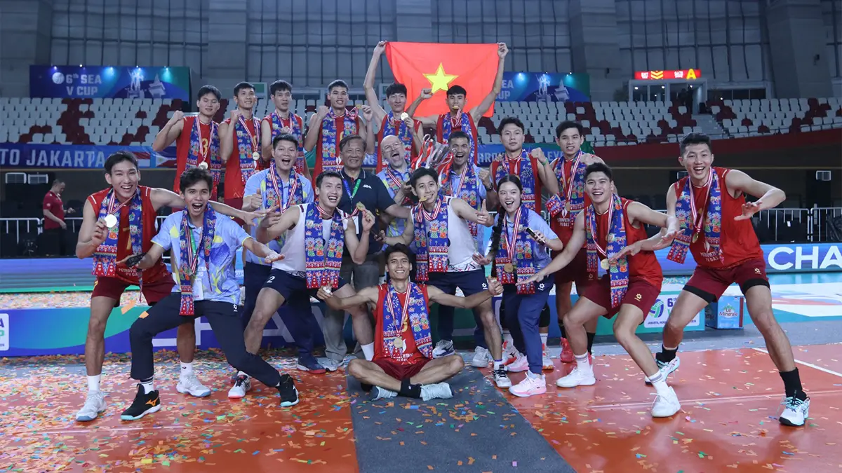 Timnas Voli Putra Indonesia. (FOTO: PBVSI)