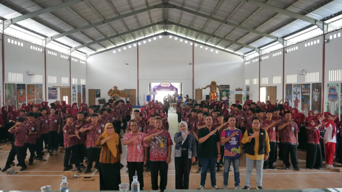 Ratusan Siswa SMKN 1 Gondang Antusias Ikuti AXIS School Fest