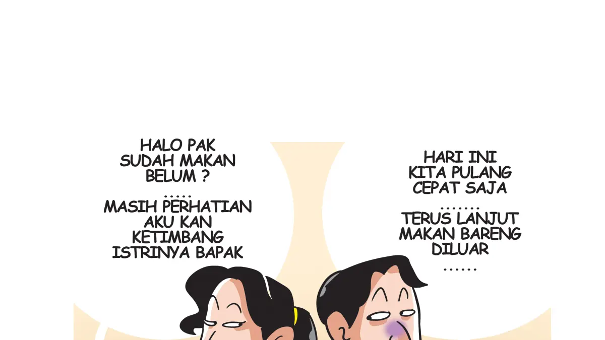 Ilustrasi rupane elek kelakuane ya elek. (Afrizal Syaiful M/JPRK)