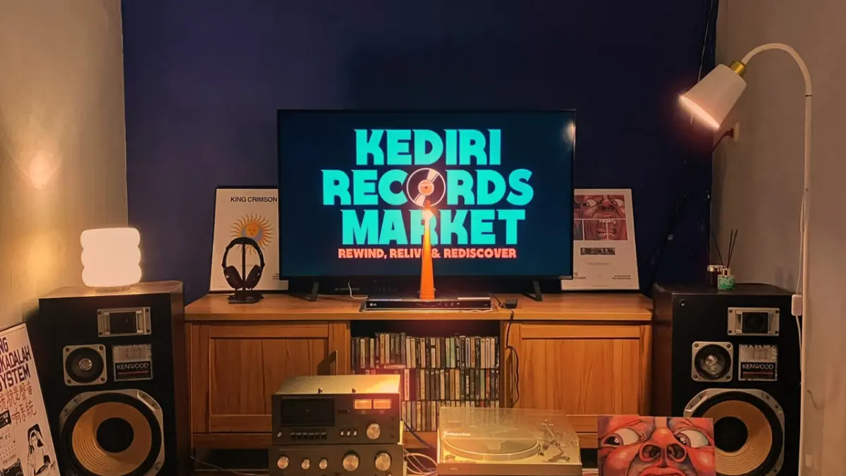 Kediri Records Market siap di gelar perdana pekan ini. 