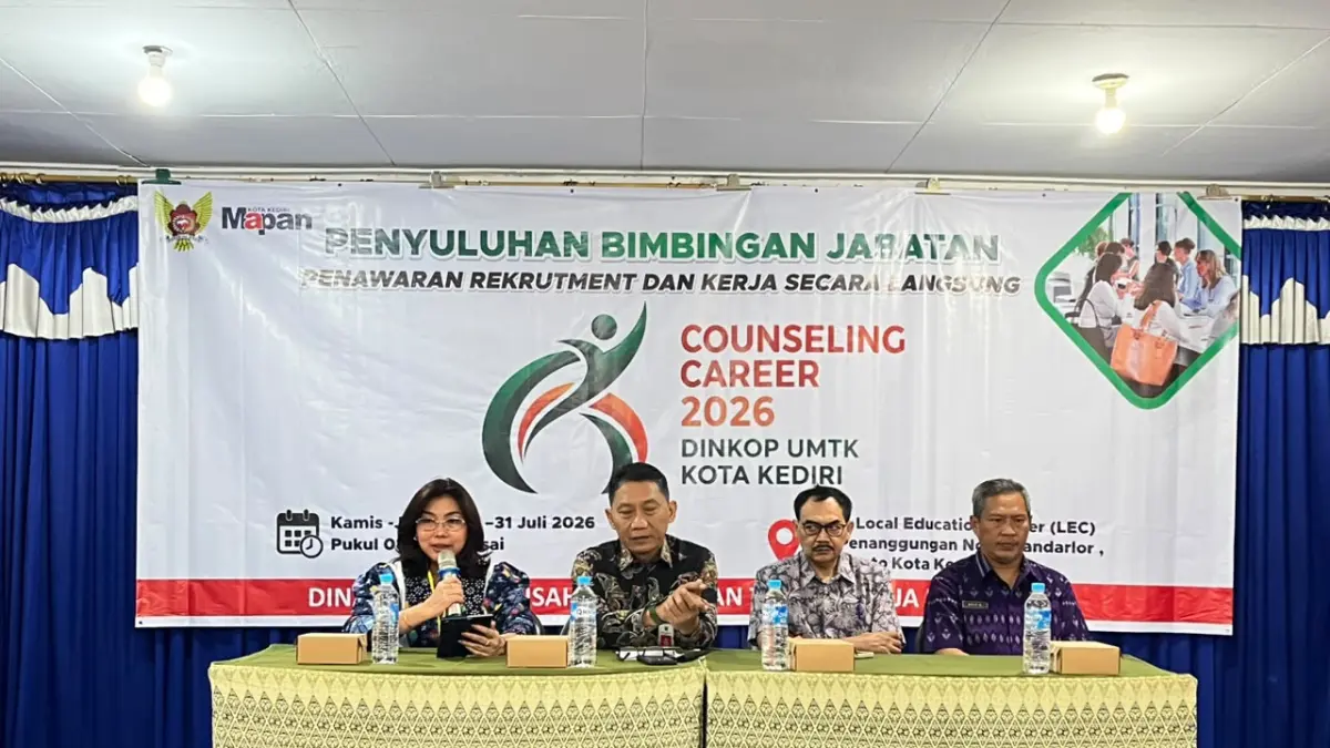 Ketua Kadin Kota Kediri Buka Counseling Career 2026