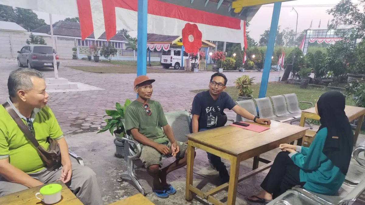Pelaku yang diduga ODGJ diamankan. (istimewa)