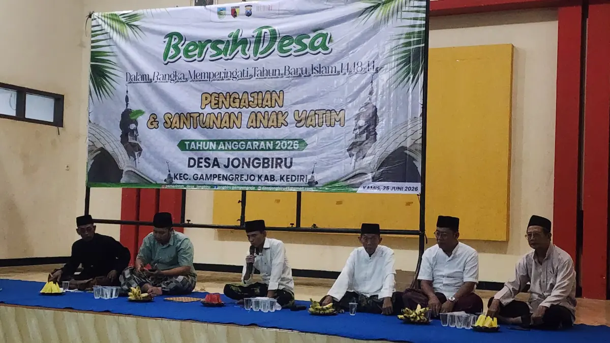 Pengajian jadi agenda rutin Pemdes Jongbiru merayakan bersih desa 