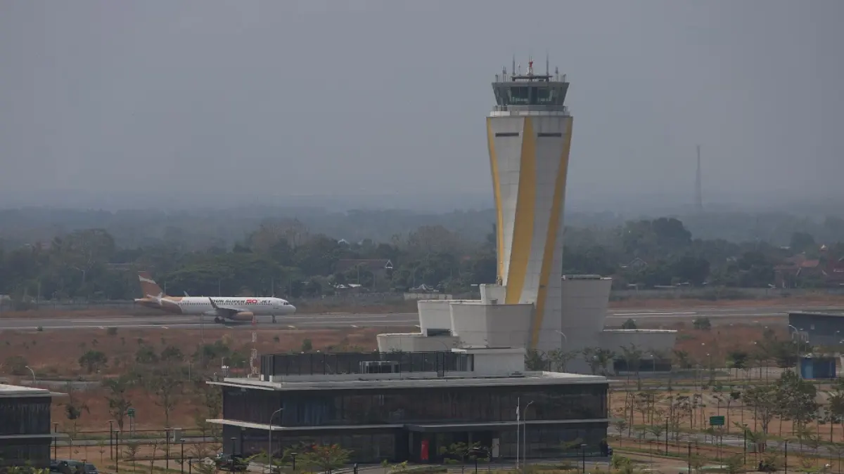 Bandara Dhoho Kediri. (Foto: Wahyu Adji)