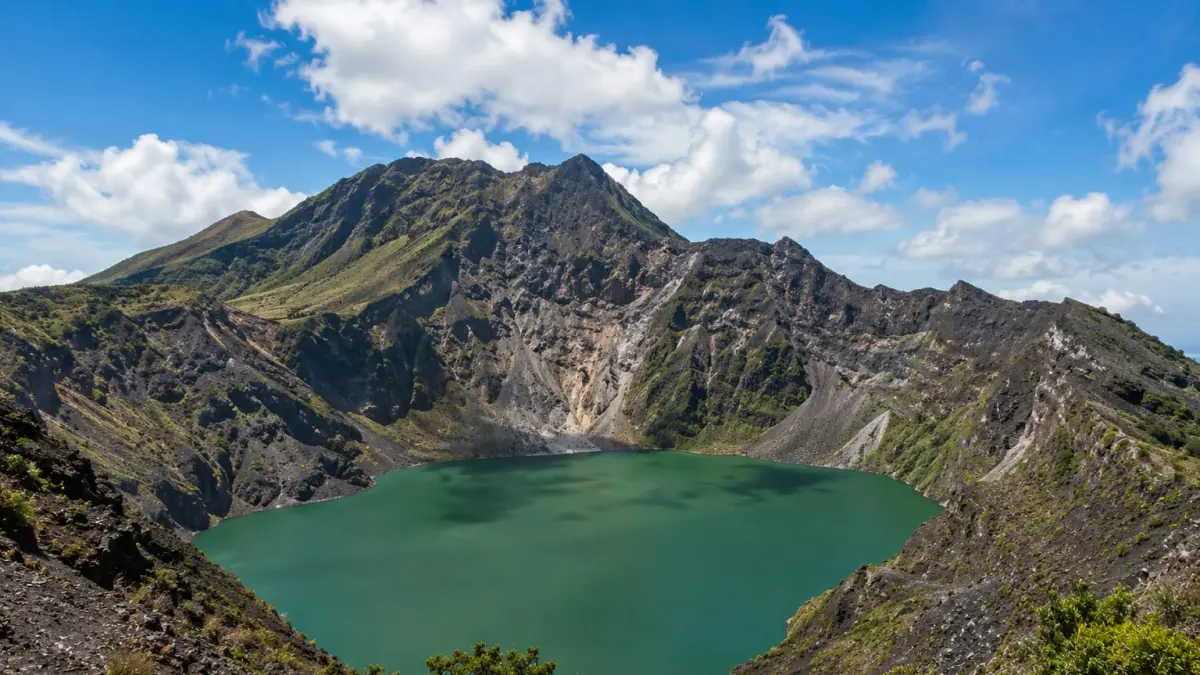 Ilustrasi Gunung Kelud. 