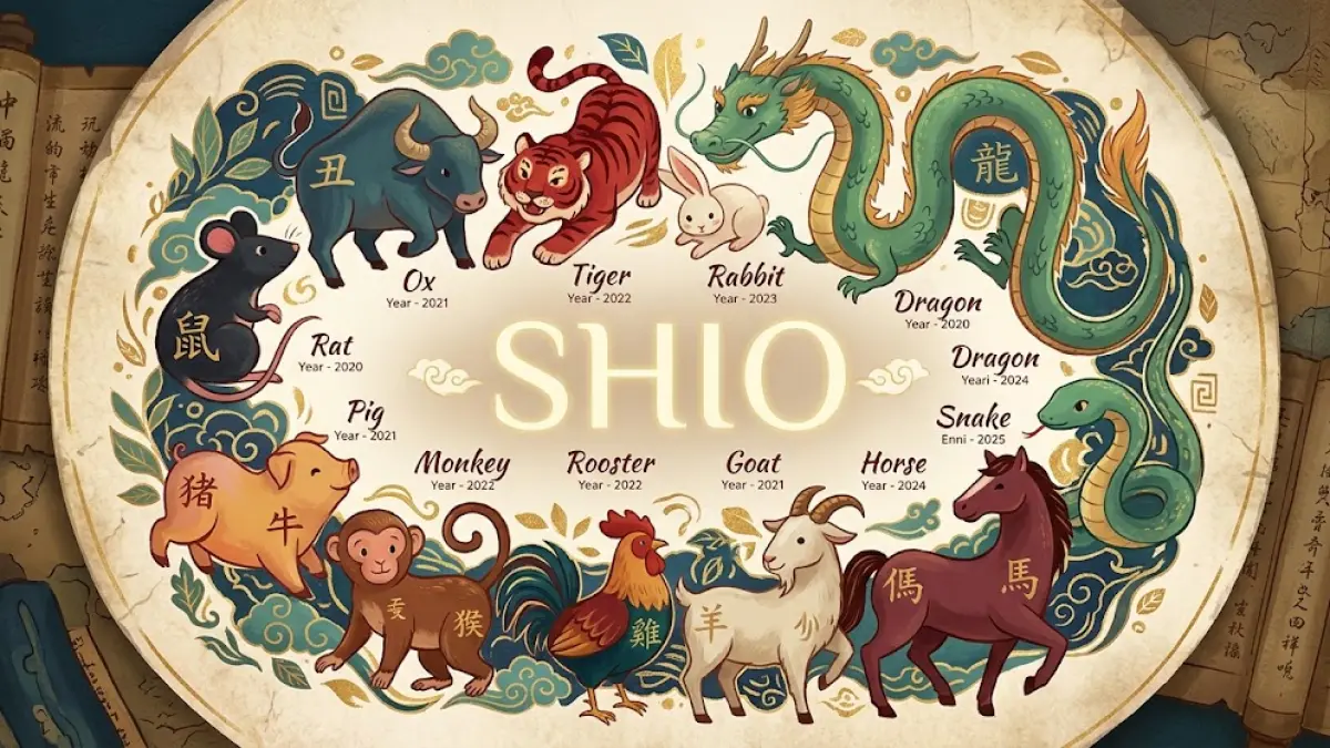 Ilustrasi shio.