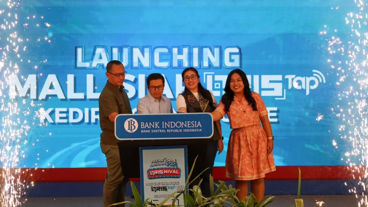 Ceremonial Launching Mall Siap QRIS Tap di Kediri Town Square