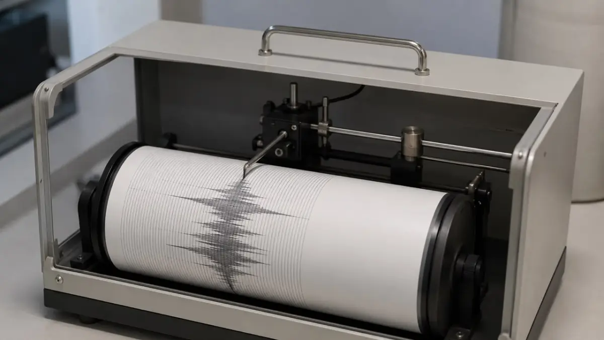 Ilustrasi seismograf