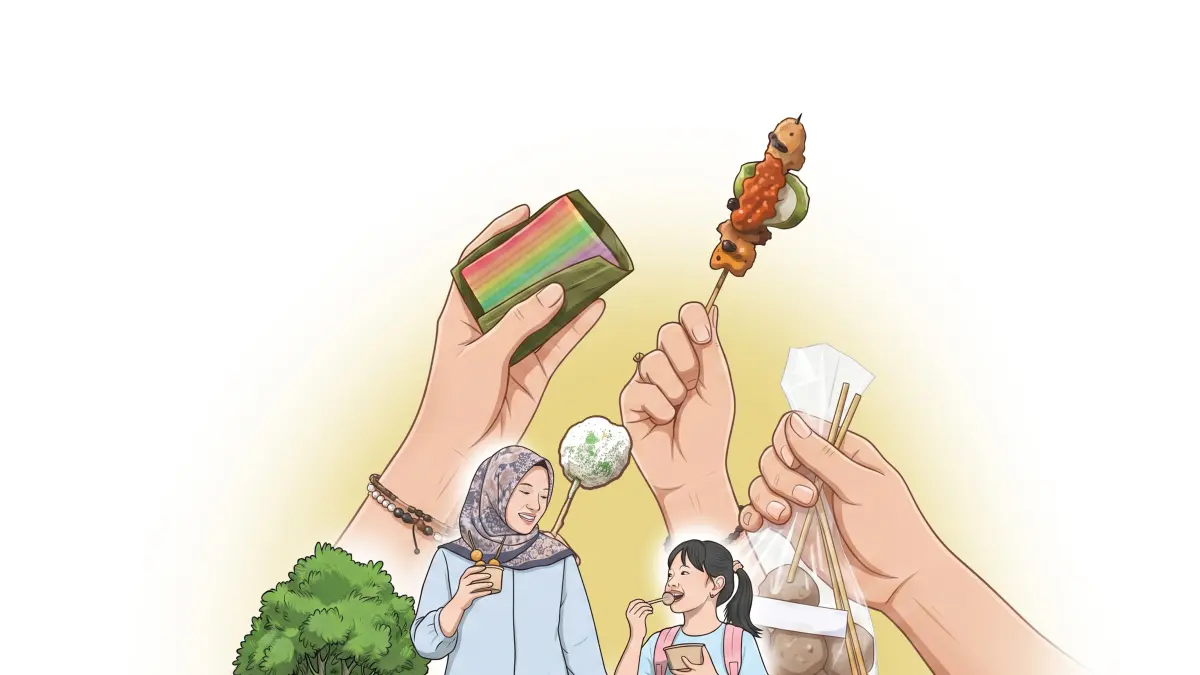 Ilustrasi Lipsus Nongki Kekinian di Desa-Desa. (Afrizal Syaiful M/JPRK)