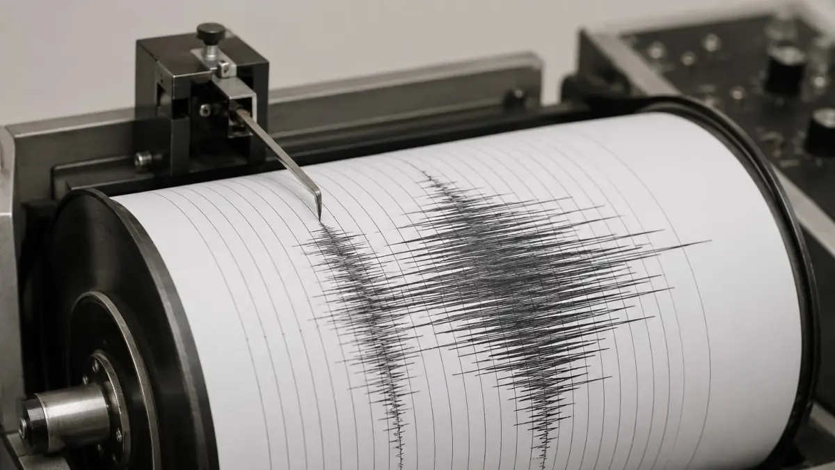 Ilustrasi menghitung gempa. 