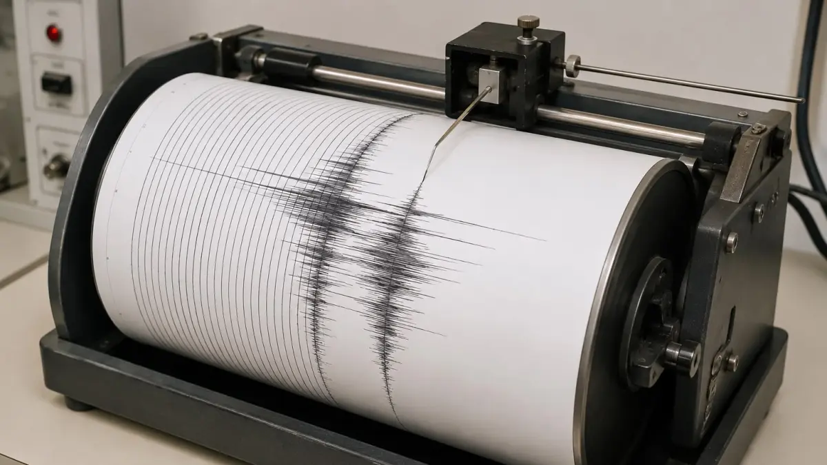Ilustrasi menghitung gempa.