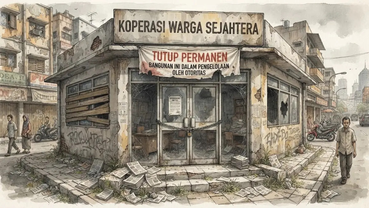 Ilustrasi koperasi.