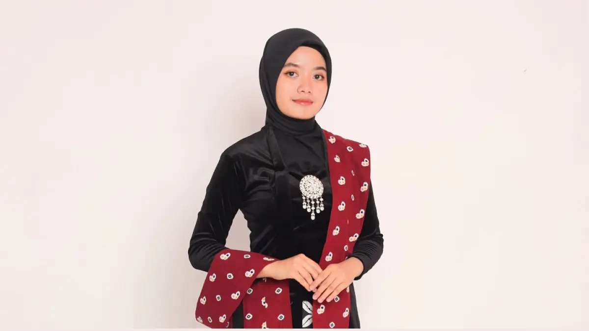 Ilustrasi outfit kebaya. (ASAD MS/JPRK)
