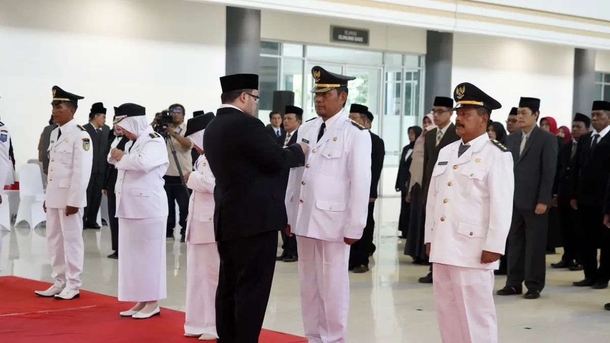 Bupati Kediri lantik pejabat baru. (Foto Pemkab Kediri)
