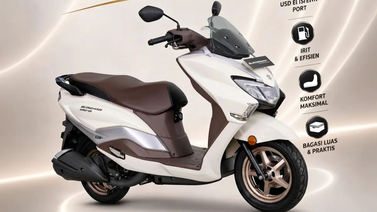 Warna Baru Burgman Street 125 EX