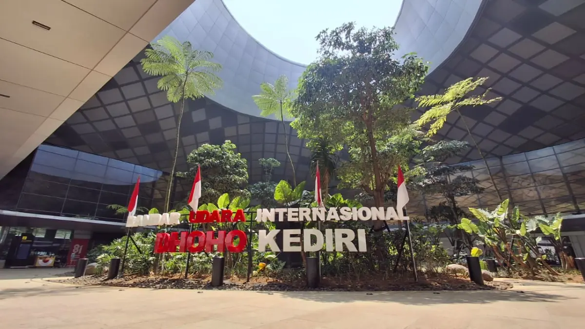 Bandara Dhoho Kediri. (Foto Asad MS)