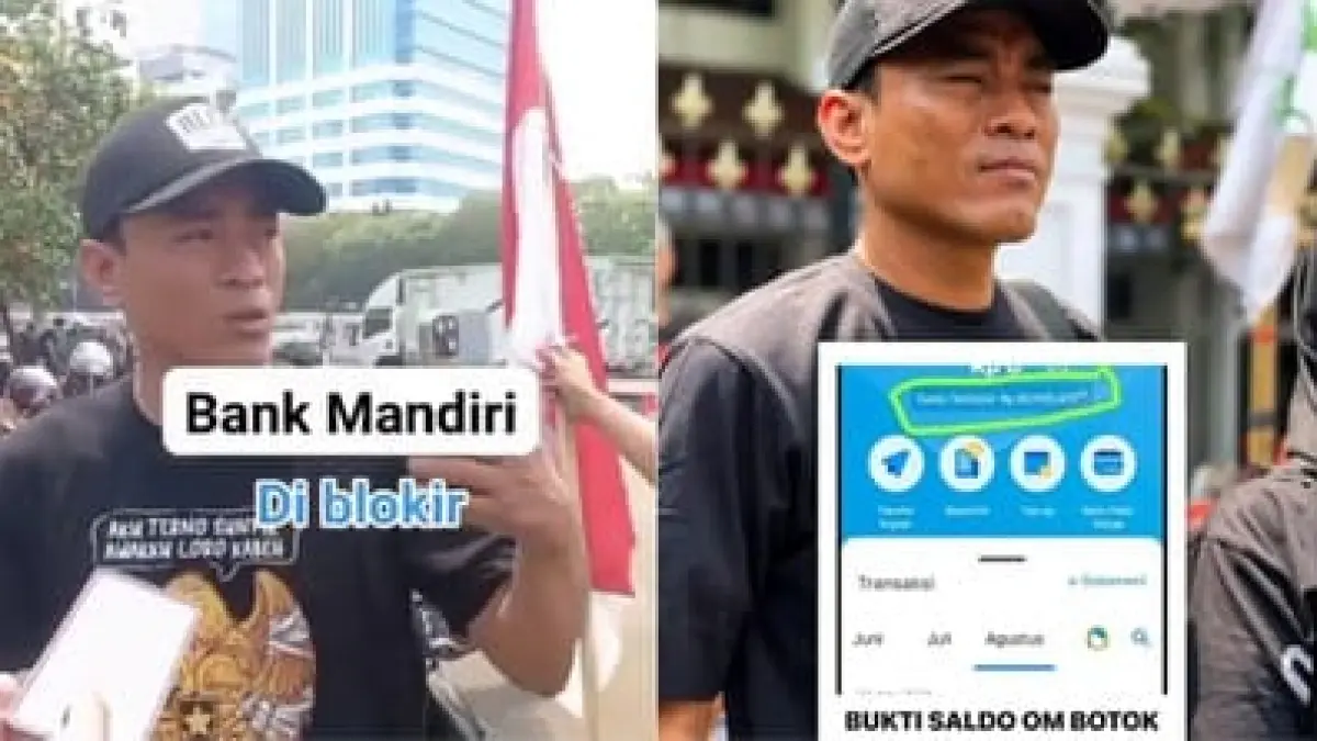 Rekening aktivis Pati diblokir bank Mandiri (Foto: X/@cprxn_id)