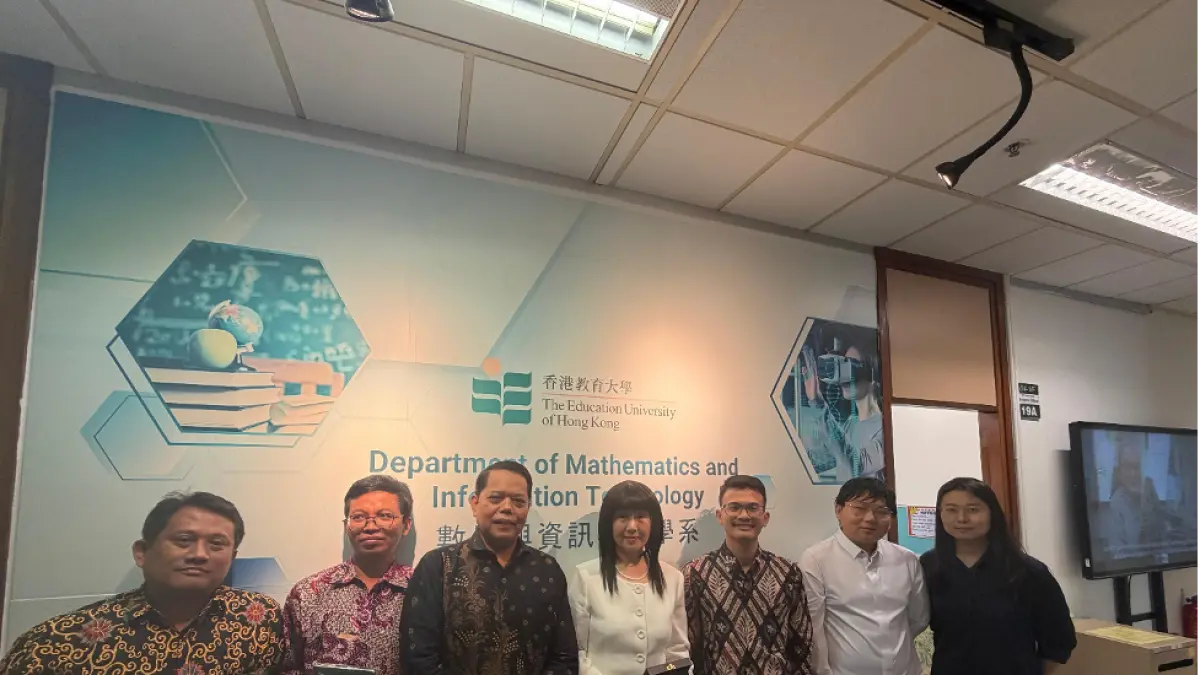 Delegasi resmi UNESA dalam kunjungan akademik ke The Education University of Hong Kong (EduHK) (sumber: ktp.unesa.ac.id)