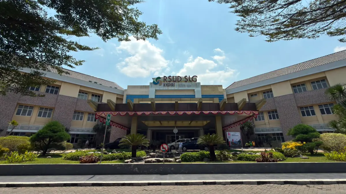 RSUD SLG diproyeksikan jadi faskes yang melayani penerbangan haji di Bandara Dhoho Kediri. (FOTO Wahyu Adji)
