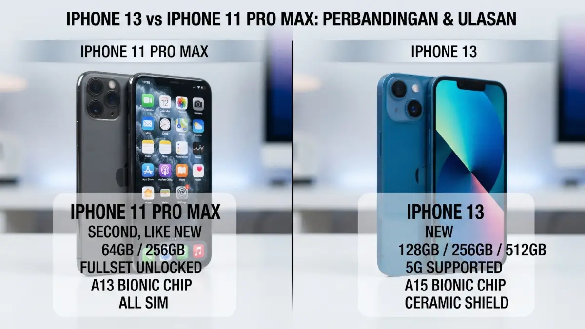 iPhone 11 Pro Max vs iPhone 13 