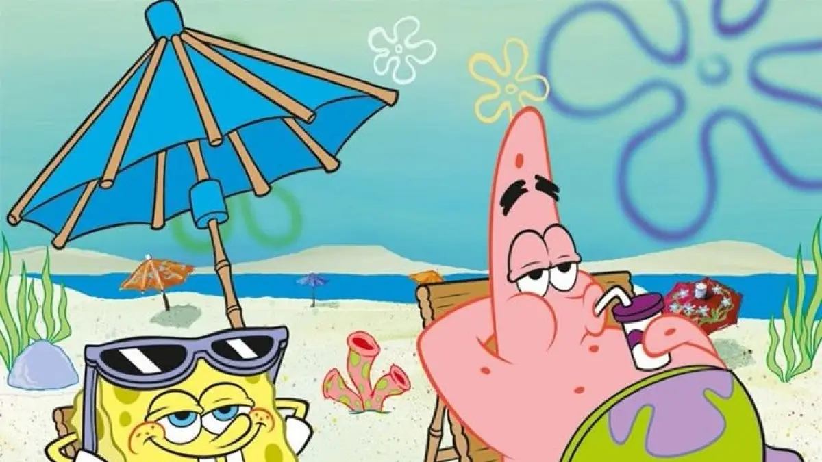 SpongeBob SquarePants, serial animasi yang telah menemani penonton Indonesia sejak 2006. 