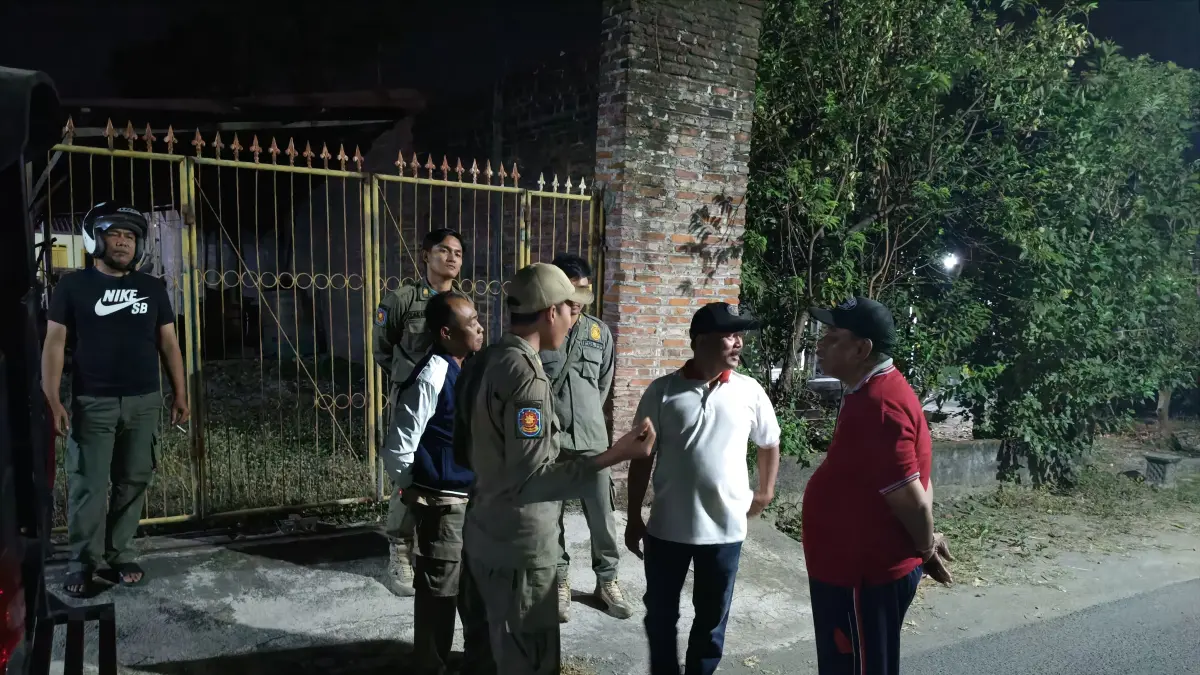 Satpol PP saat lakukan koordinasi. (Foto satpol pp)