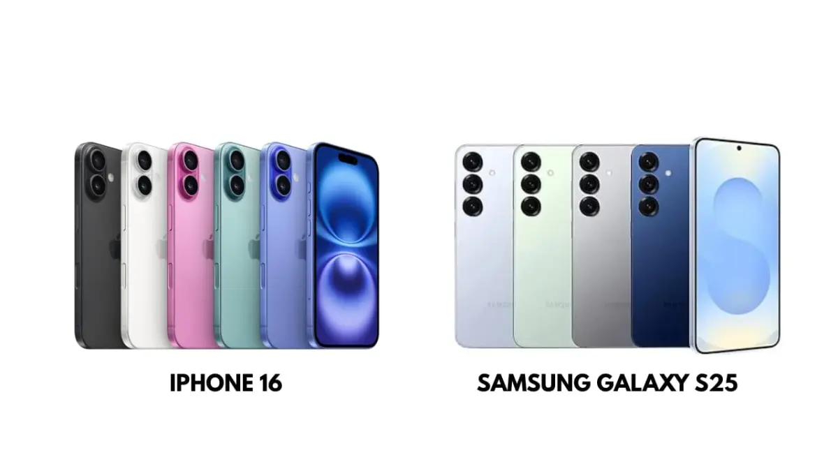 iPhone 16 vs Samsung Galaxy S25