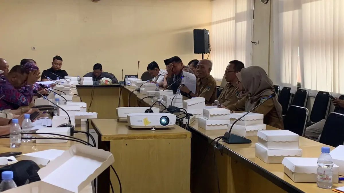 RDP PKDI dan PDDI untuk menggelar pilkades secepatnya. (Foto Asad MS)