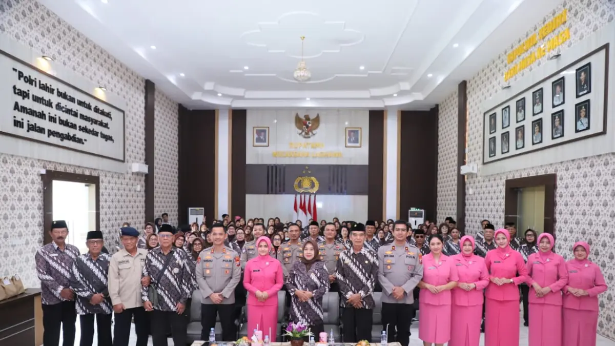 Apresiasi Tinggi Peran Purnawirawan Polri. (Polres Kediri Kota for JPRK)