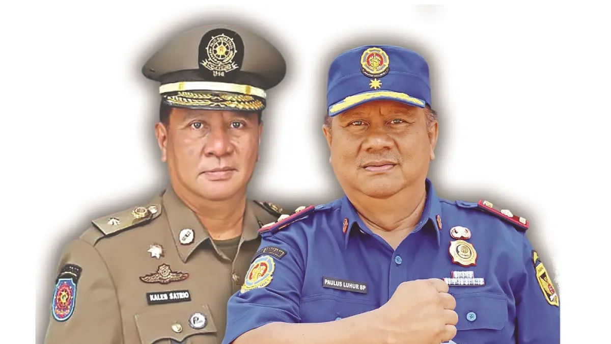 Sosok Kaleb-Paulus Kasatpol PP Kabupaten dan Kota Kediri. (Dokumen Pribadi)