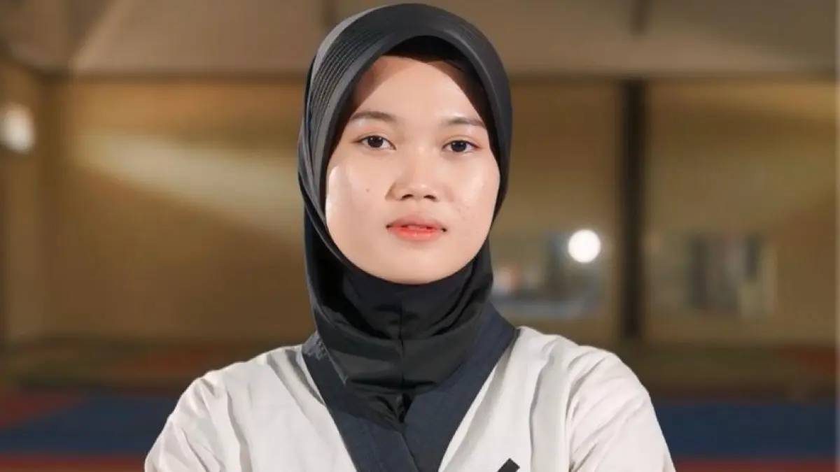Siti Aisyah, pelatih poomsae Kota Kediri.