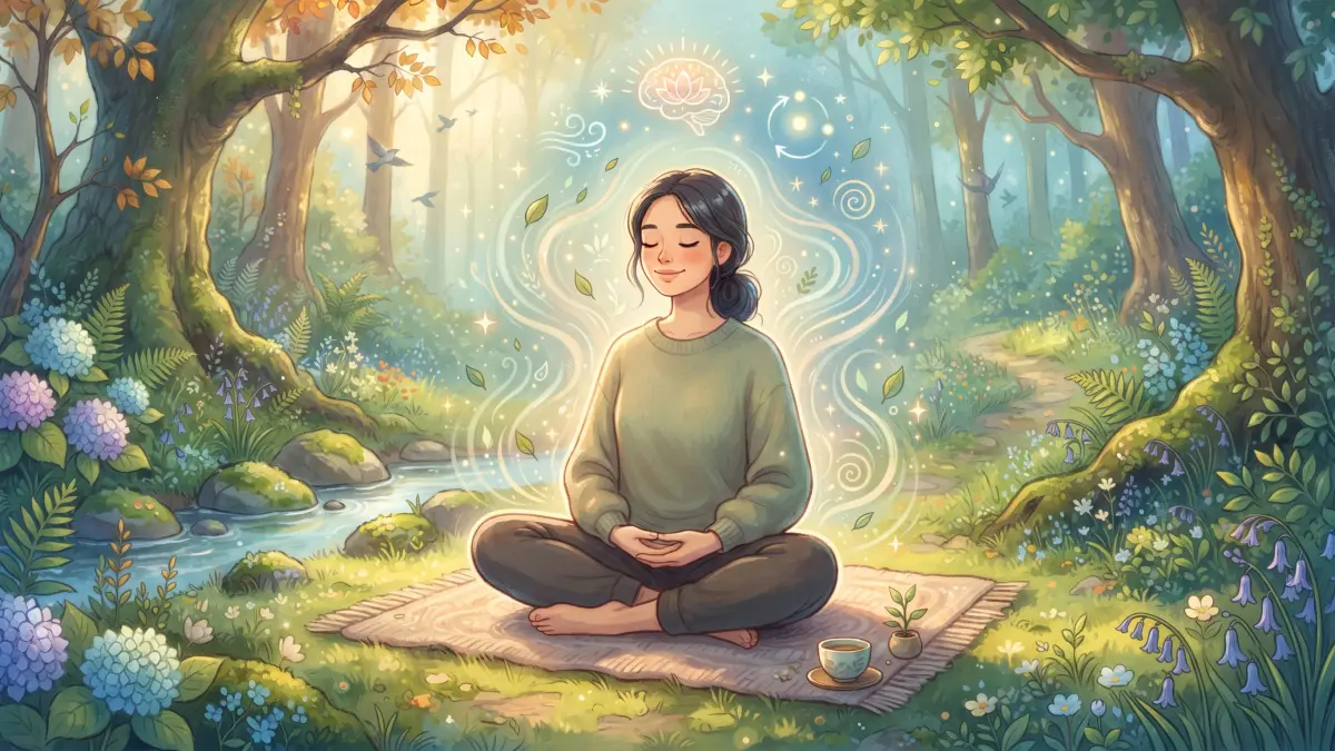 ilustrasi mindfullnes.
