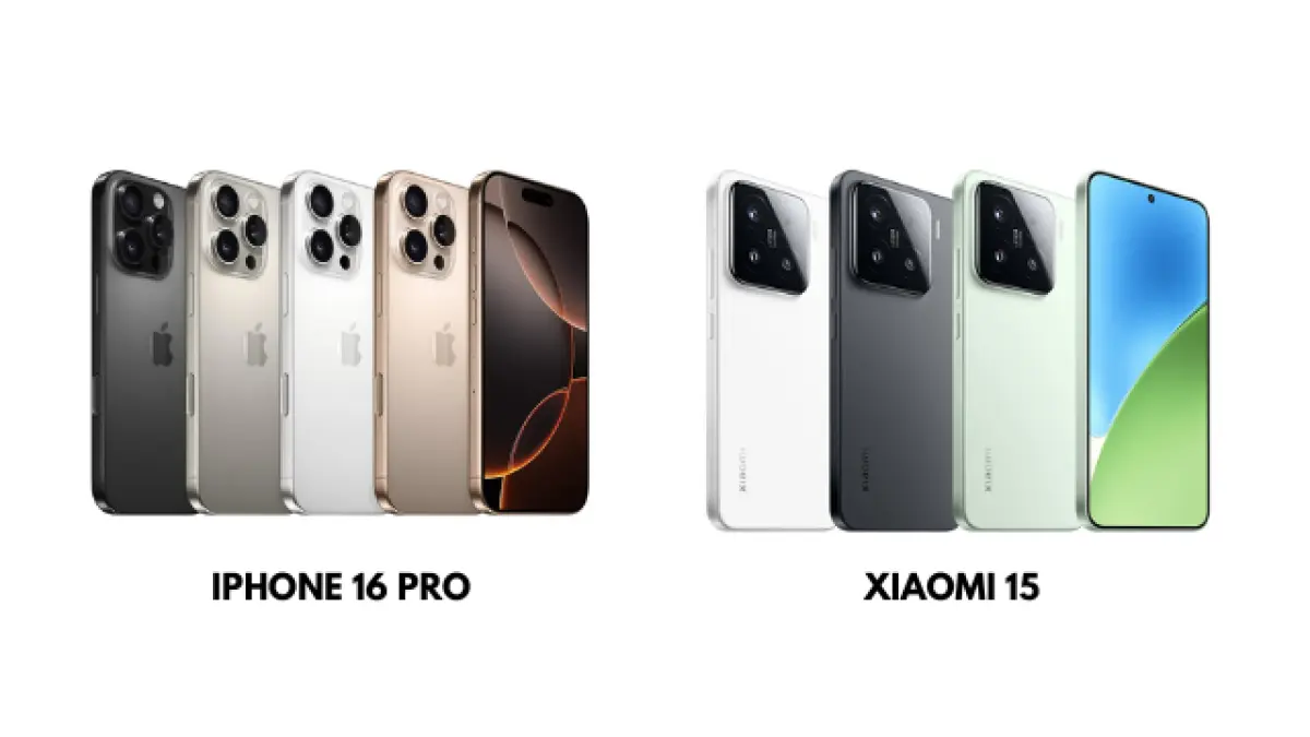 IPHONE 16 PRO vs XIAOMI 15