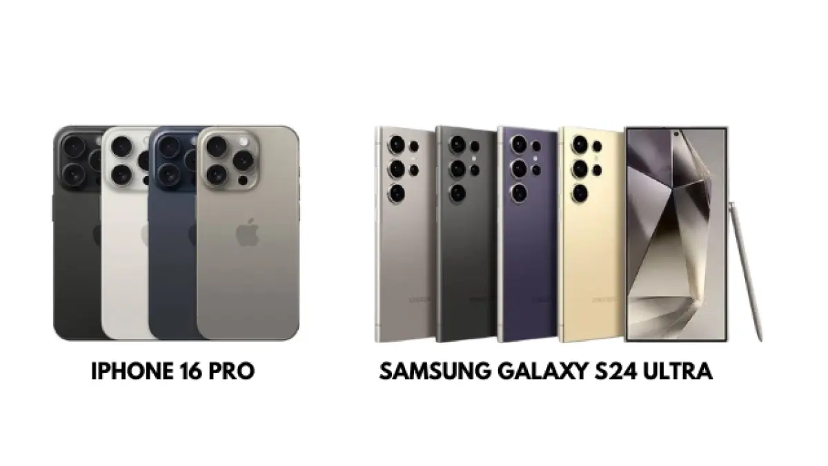 IPHONE 16 PRO vs SAMSUNG GALAXT S24 ULTRA