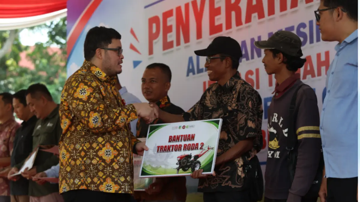 Penyerahan Alsintan Pemkab 5 Agustus 2026 oleh Bupati Dhito (Foto: Wahyu Adji)