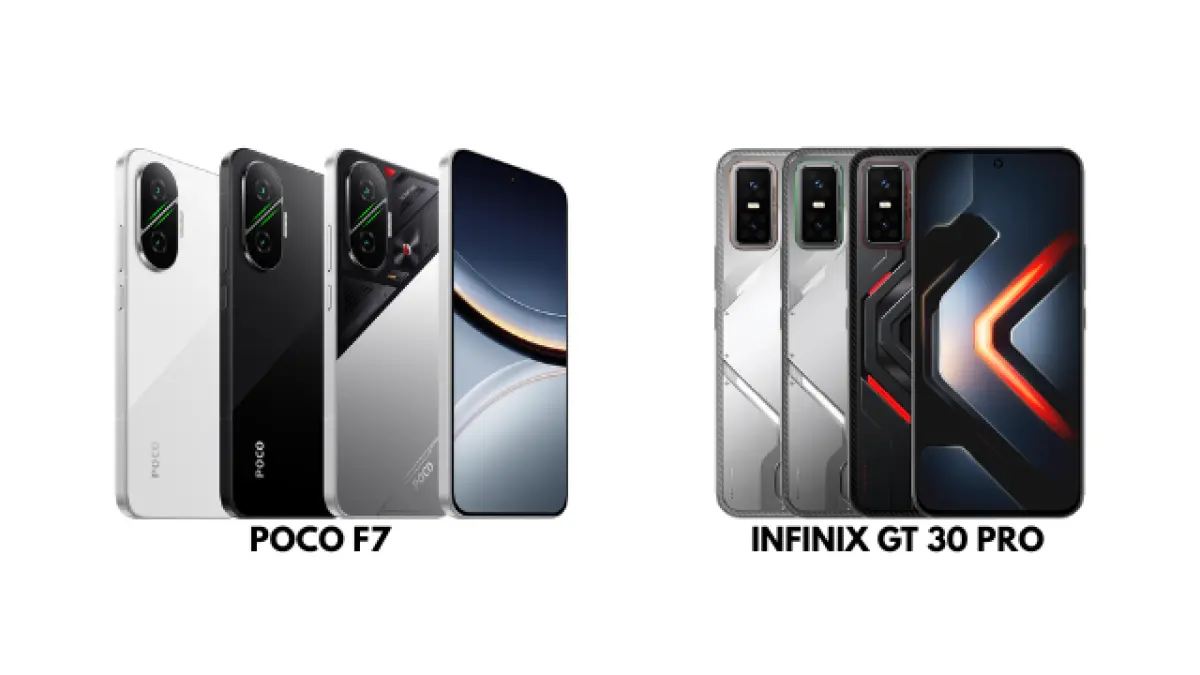 POCO F7 vs INFINIX GT 30 PRO