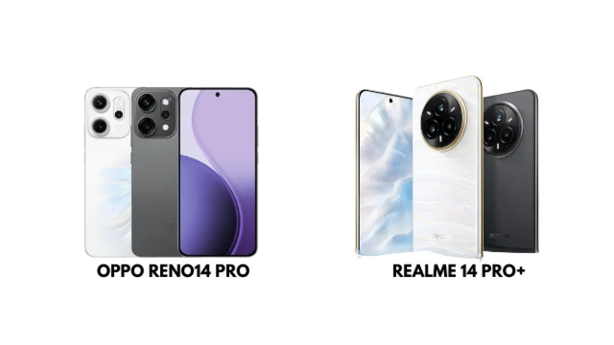 OPPO RENO14 PRO vs REALME 14 PRO+
