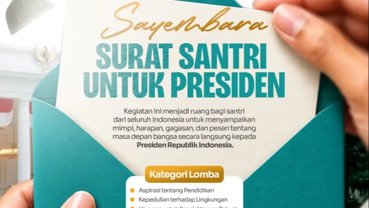 surat santri untuk presiden