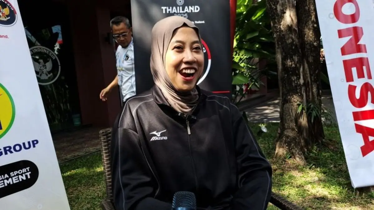 Atlet Voli Megawati Hangestri Pertiwi. (ANTARA/Aditya Ramadhan)
