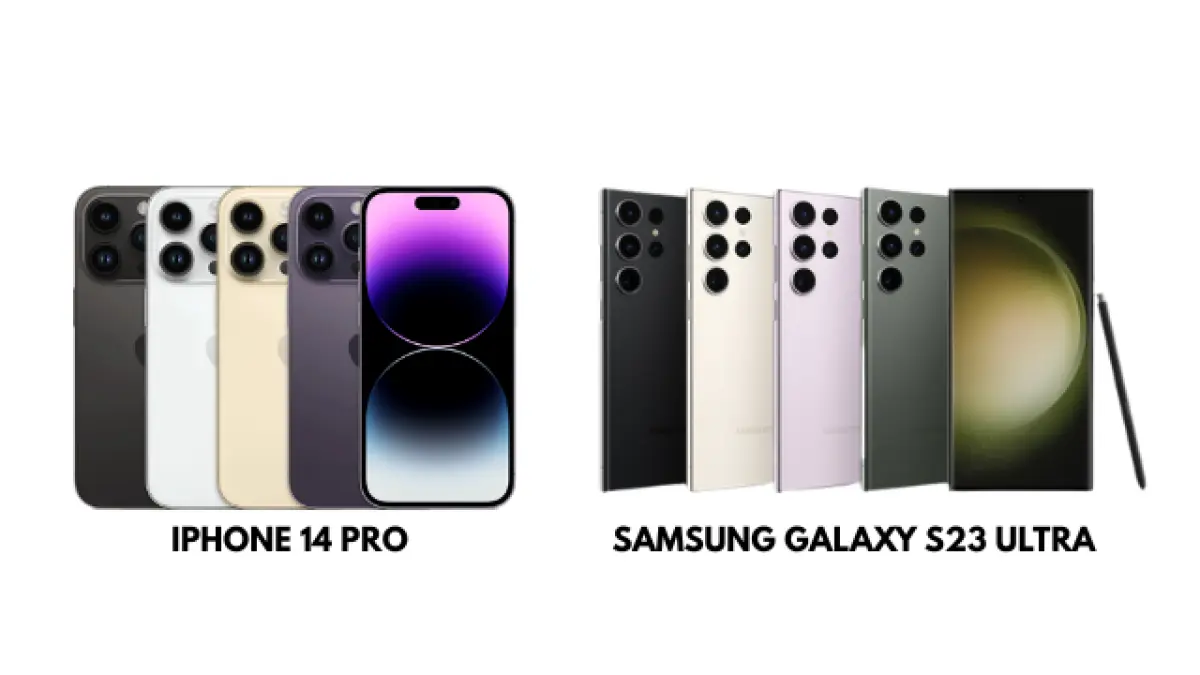IPHONE 14 PRO vs SAMSUNG GALAXY S23 ULTRA