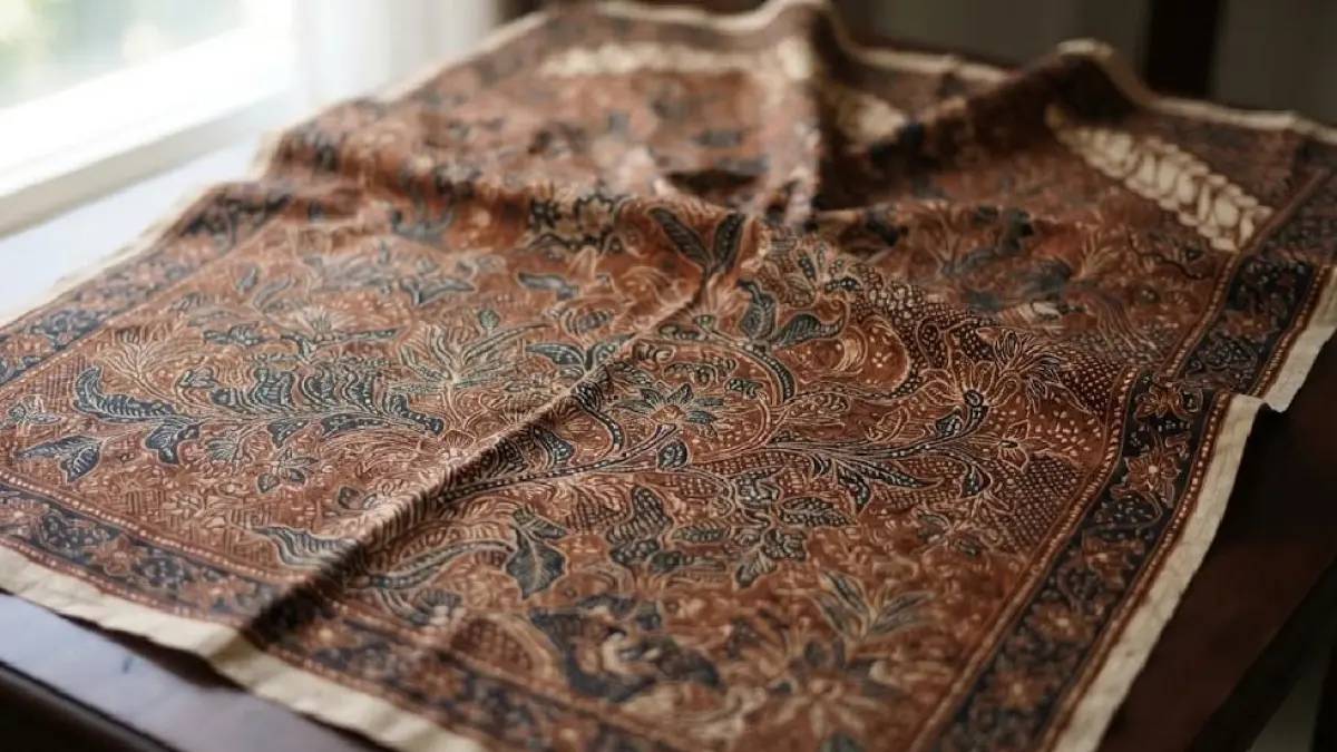 motif batik sogan solo