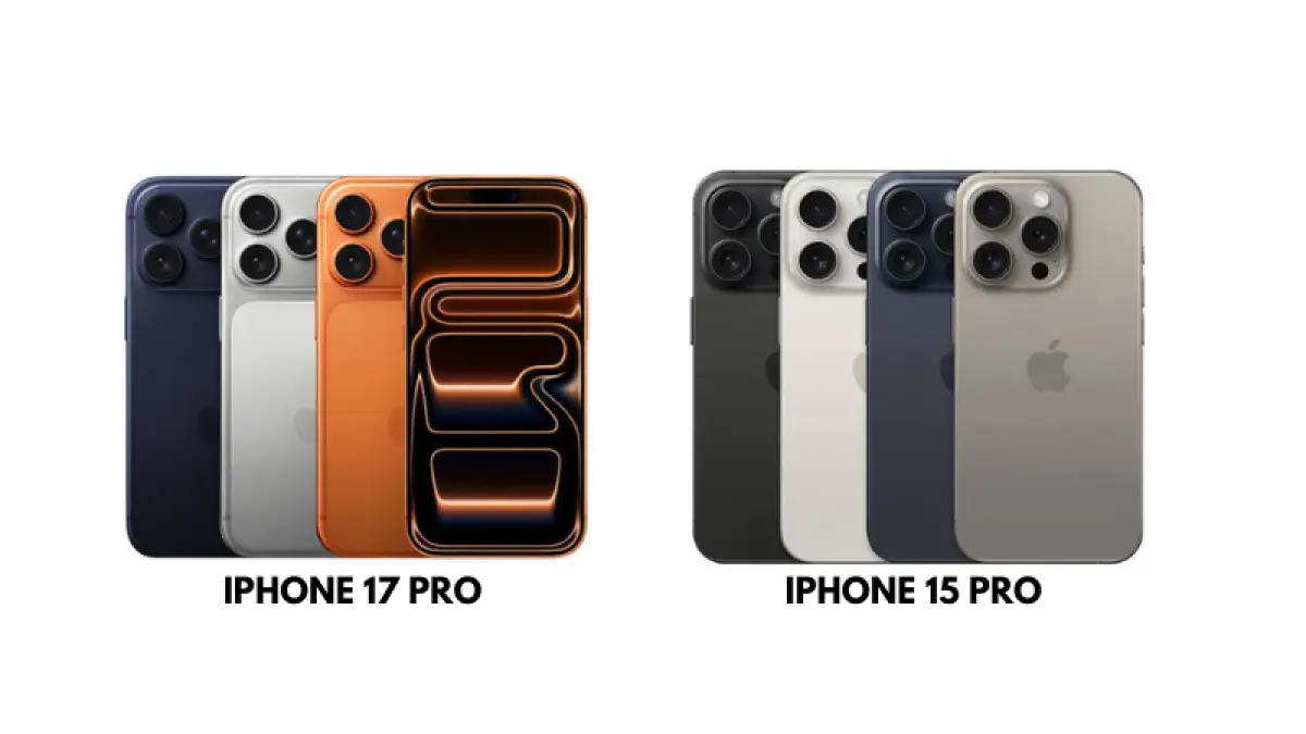 IPHONE 17 PRO vs IPHONE 15 PRO
