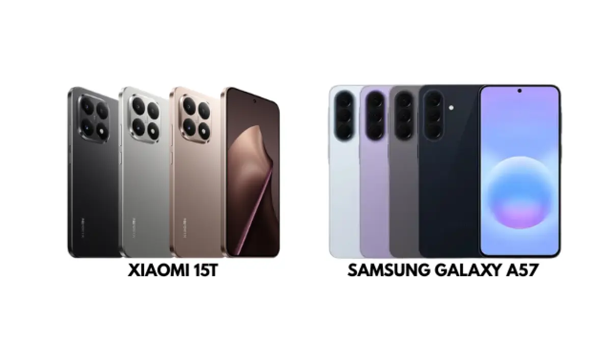 XIAOMI 15T vs SAMSUNG GALAXY A57