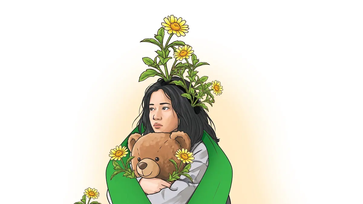 Ilustrasi kesehatan mental. (Ilustrator: Afrizal)