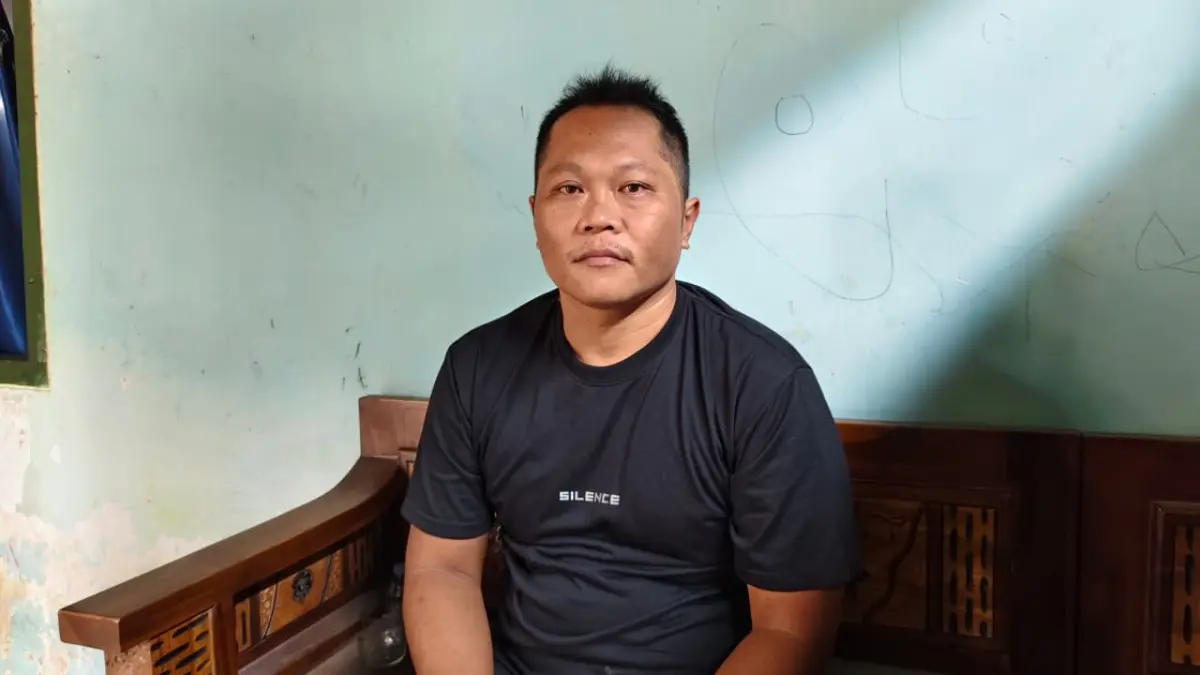 Irwan Mujiono Korban Selamat KM Virgo Transport 8. (Foto Asad MS)
