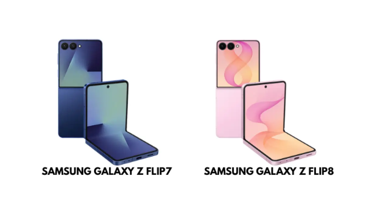 SAMSUNG GALAXY Z FLIP7 vs SAMSUNG GALAXY Z FLIP8